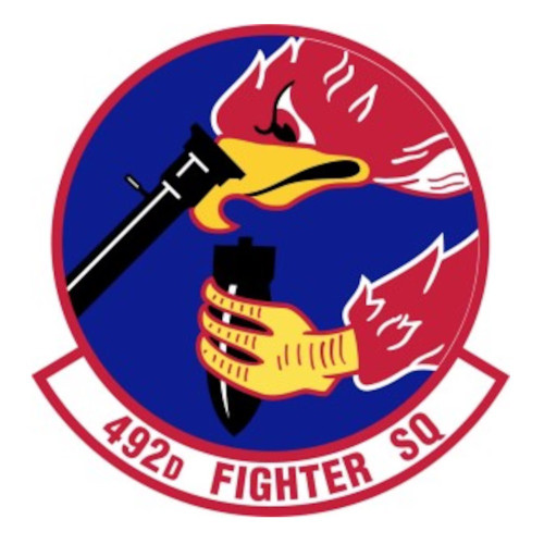 492nd Fighter Squadron Patch