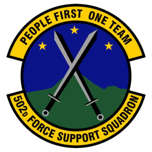 502nd Force Support Squadron patch