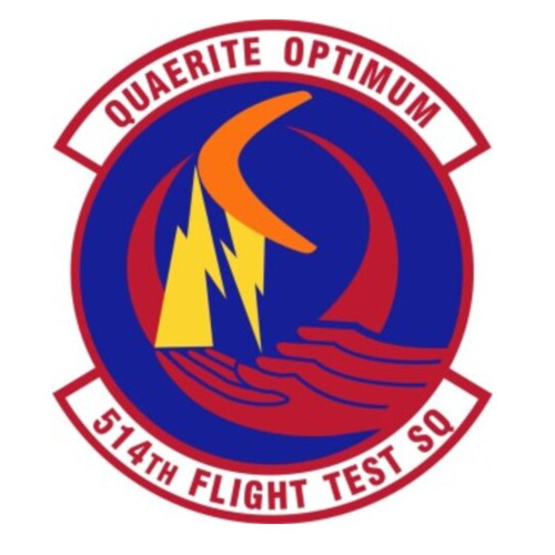 514th Flight Test Squadron Patch