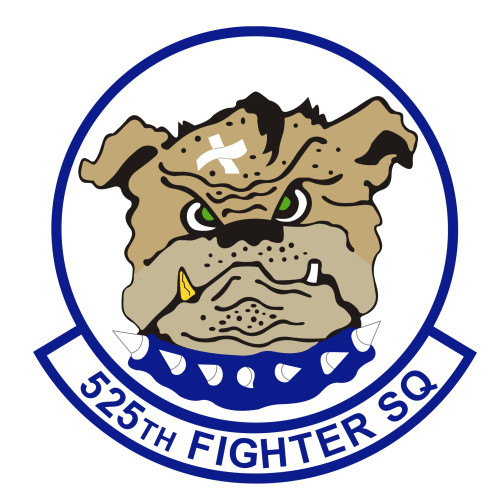 525th Fighter Squadron Patch