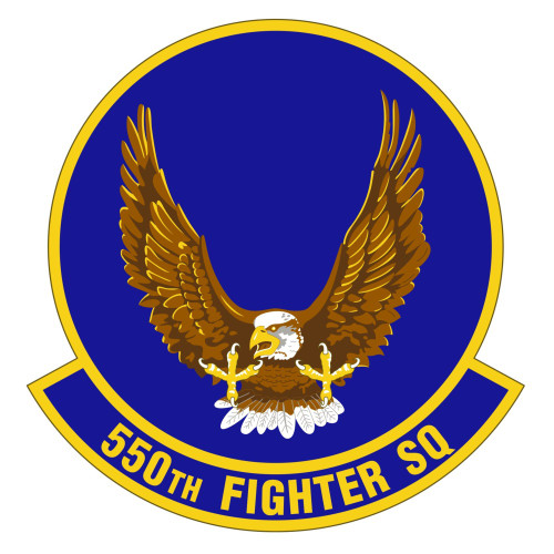 550th Fighter Squadron Patch