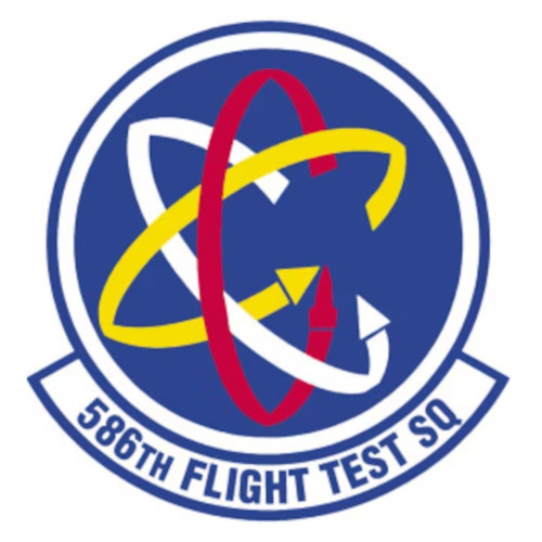 586th Flight Test Squadron Patch