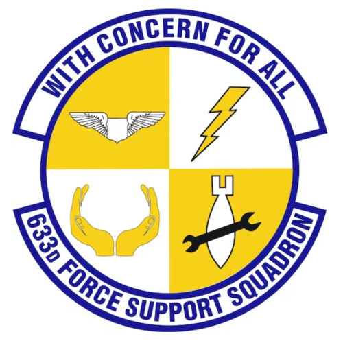633rd Force Support Squadron Patch