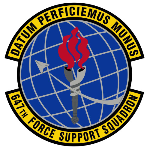 647th Force Support Squadron Patch