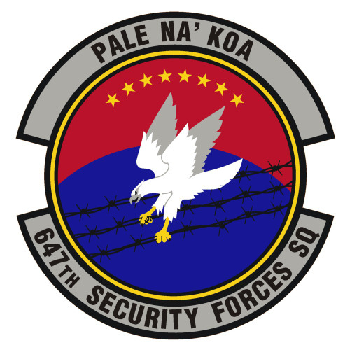 647th Security Forces Squadron Patch
