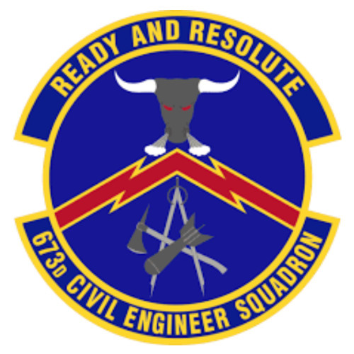 673rd Civil Engineer Squadron Patch