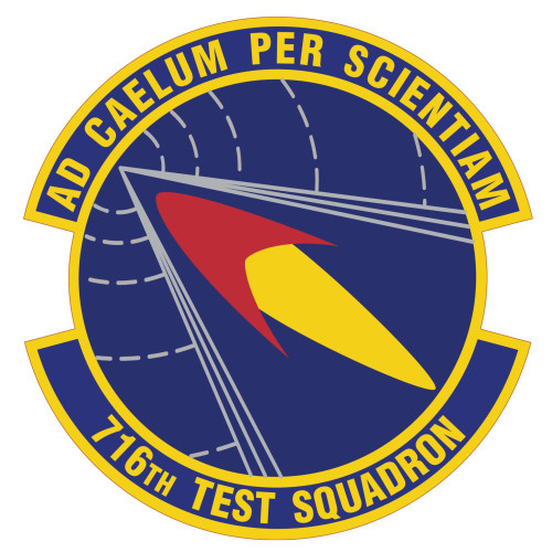 716th Test Squadron Patch