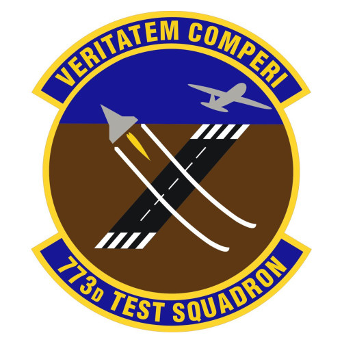 773rd Test Squadron Patch
