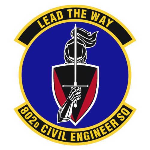 802nd Civil Engineering Squadron Patch
