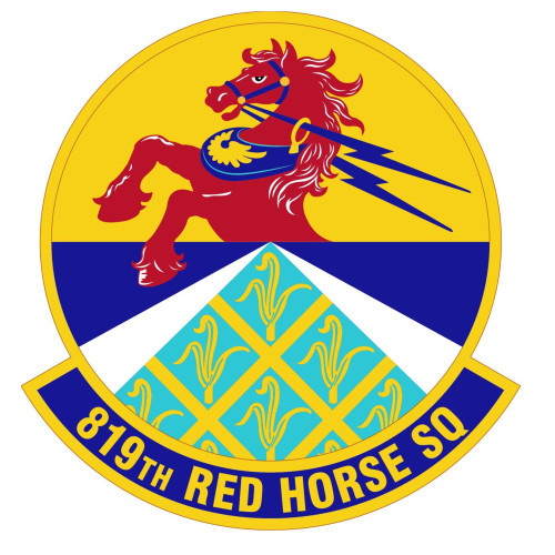 819th RED HORSE Squadron Patch