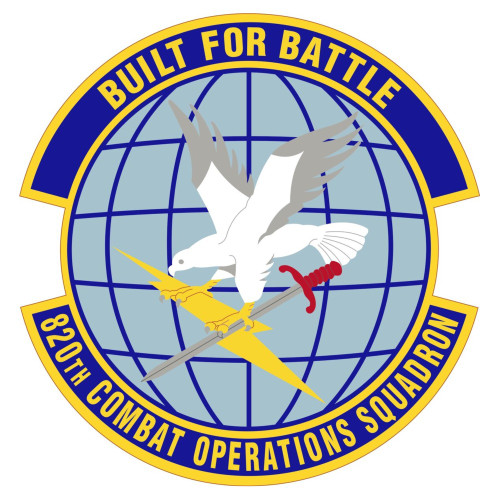 820th Combat Operations Squadron Patch