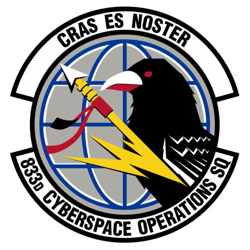 833rd Cyberspace Operations Squadron Patch