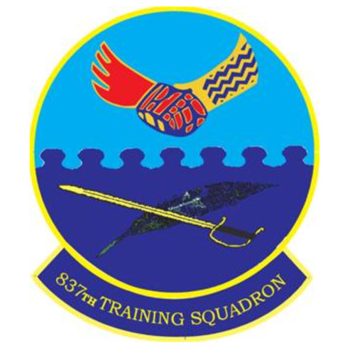 837th Training Squadron Patch