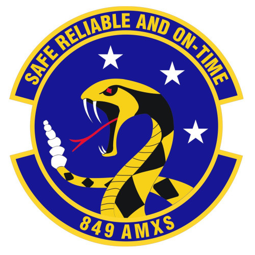 849th Aircraft Maintenance Squadron Patch