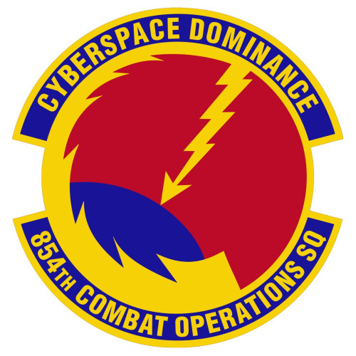 854th Combat Operations Squadron Patch
