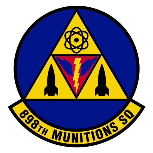 898th Munitions Squadron Patch