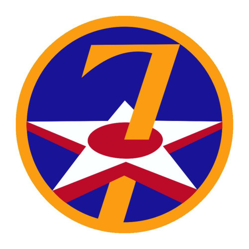 7th Army Air Force Patch