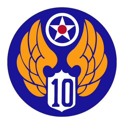 10th Army Air Force Patch