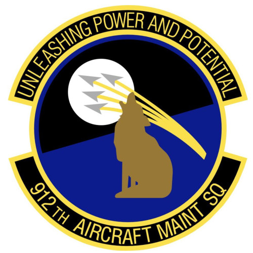 912th Aircraft Maintenance Patch