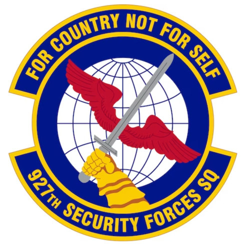 927th Security Forces Squadron Patch