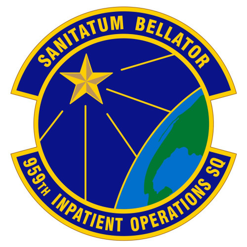 959th Inpatient Operations Squadron Patch