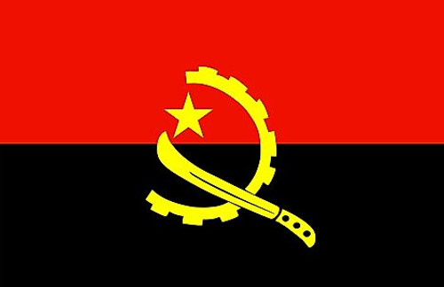 Angola Flag Patch