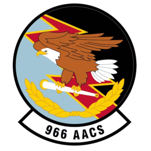 966th Airborne Air Control Squadron Patch