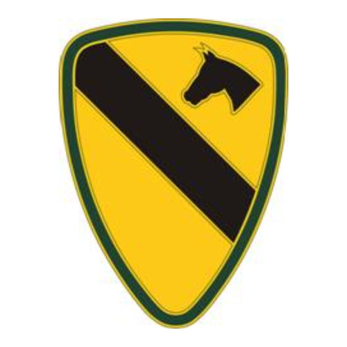 1st Cavalry Division First Team (Badge), US Army Patch