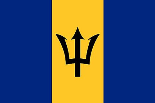 Barbados Flag Patch