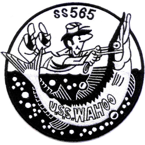 USS Wahoo SS-565 US Navy Submarine Patch