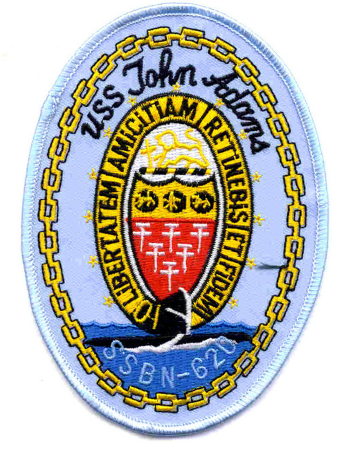 USS John Adams SSBN-620 US Navy Patch