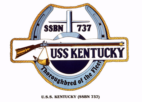 USS Kentucky SSBN-737 US Navy Submarine Patch