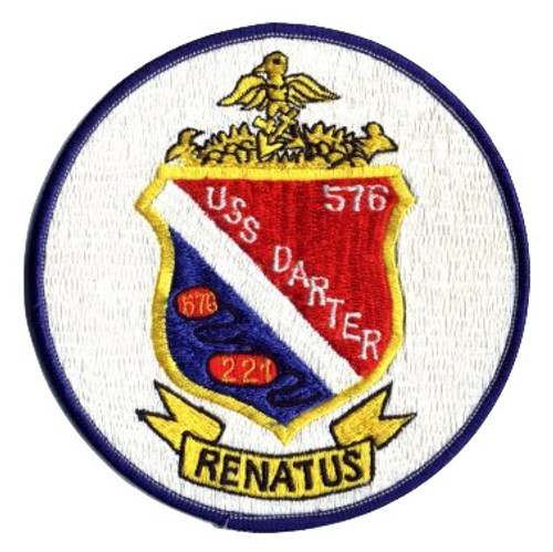 USS Darter Patch SS-576 US Navy Submarine Patch