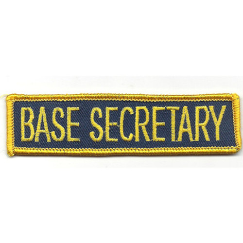 Base Secretary Patch