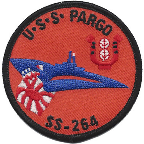 USS Pargo SS-264 US Navy Submarine Patch