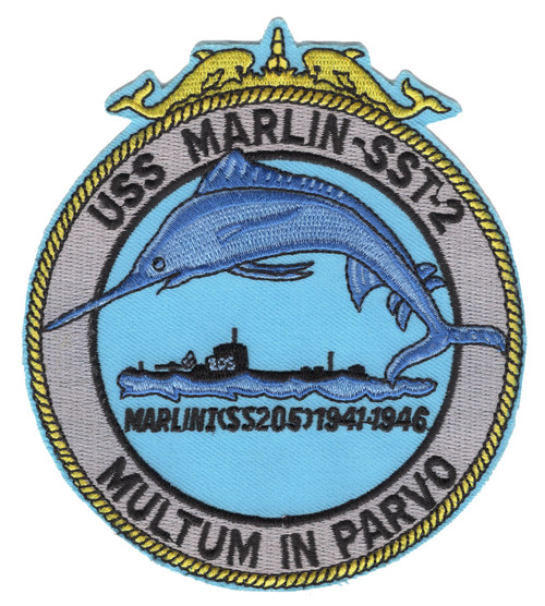 USS Marlin SST-2 US Navy Submarine Patch