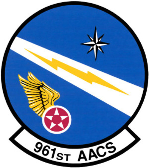 961st Airborne Air Control Squadron Patch