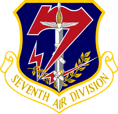 7th Air Division Patch