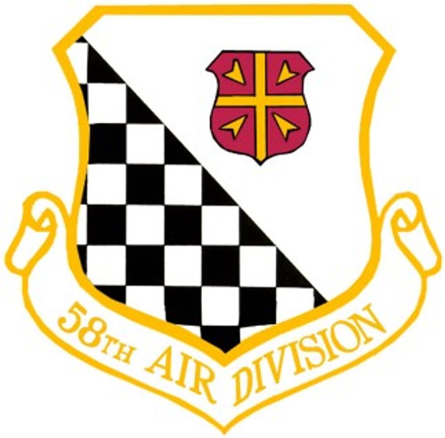 58th Air Division Patch