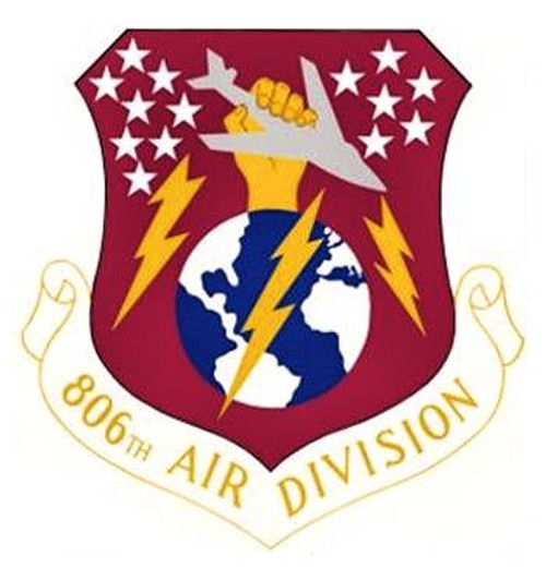 806th Air Division Patch