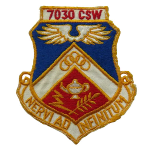 7030th Combat Support Wing Patch