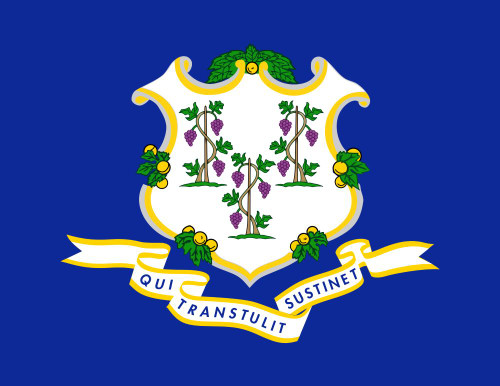 Connecticut State Flag Patch