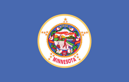 Minnesota State Flag Patch