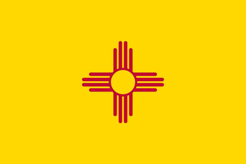 New Mexico State Flag Patch