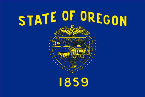 Oregon State Flag Patch