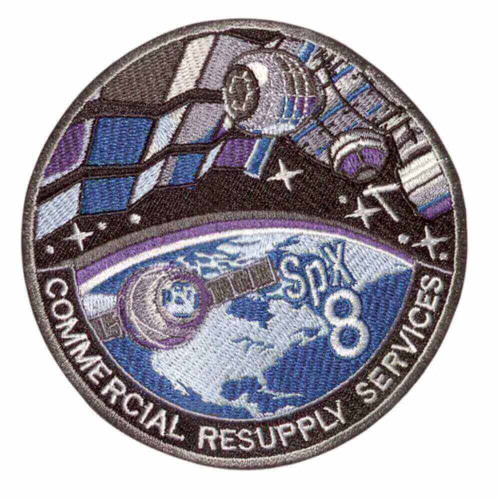 CRS SpaceX 8 Patch