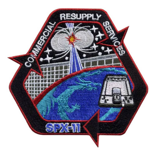 CRS SpaceX 11 Patch