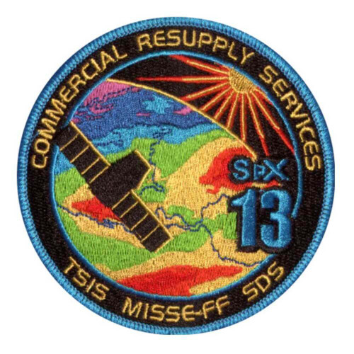 CRS SpaceX 13 Patch