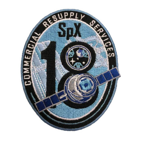 CRS SpaceX 18 Patch