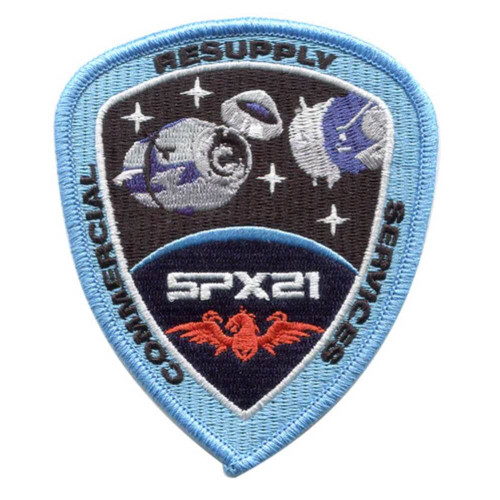 CRS SpaceX 21 Patch